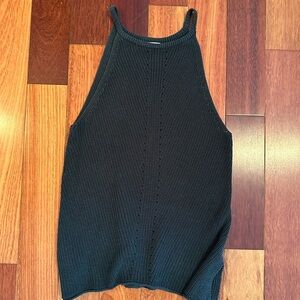 Zara Dark Green Knit Tank Top